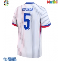 Francuska Jules Kounde #5 Gostujuci Dres EP 2024 Kratak Rukav